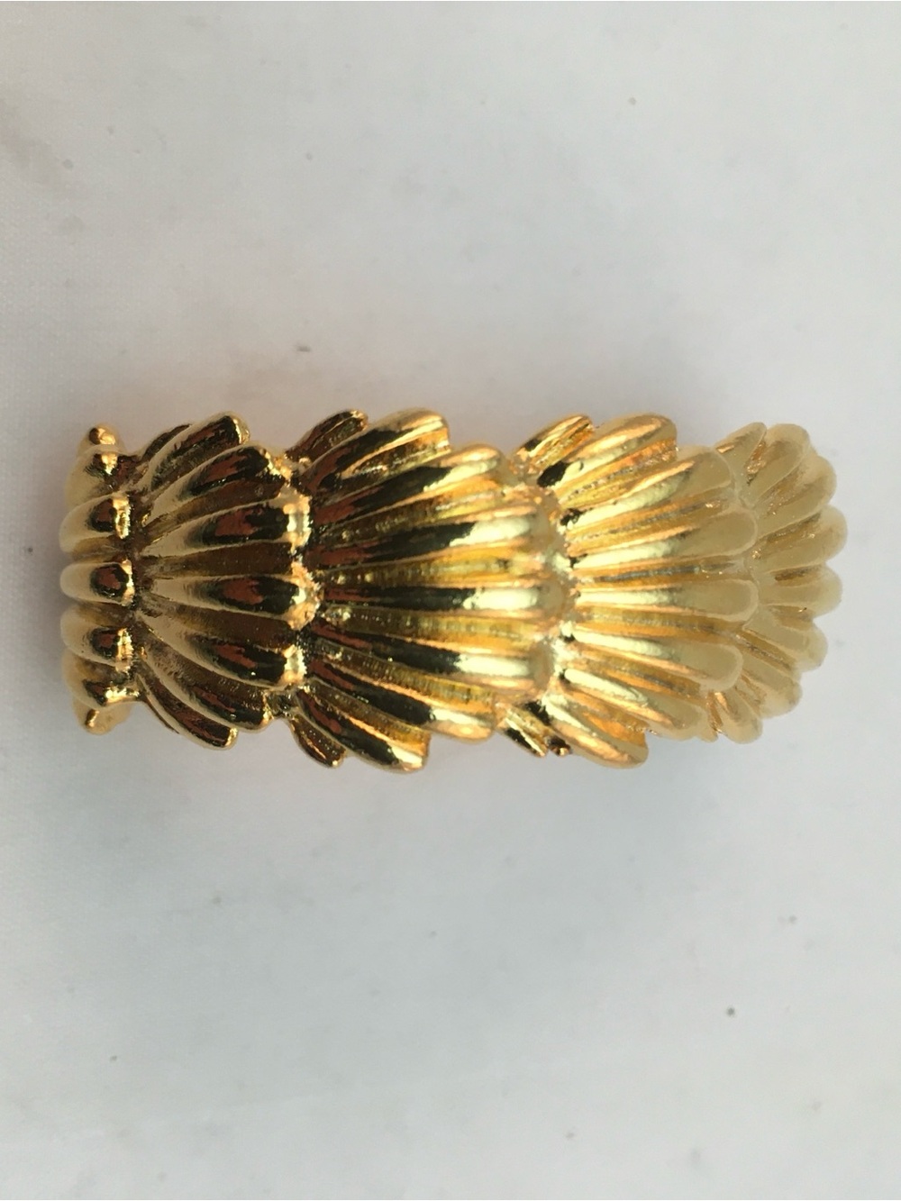 Gold-tone Barrette